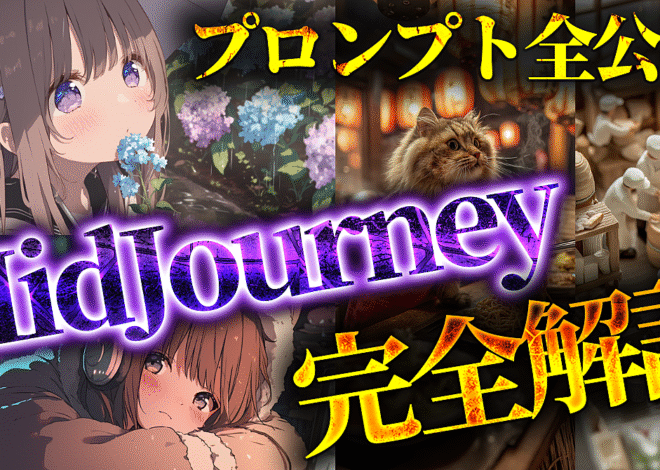 【先行販売】MidJourney完全解説｜AI画像で副業 プロンプト全公開！