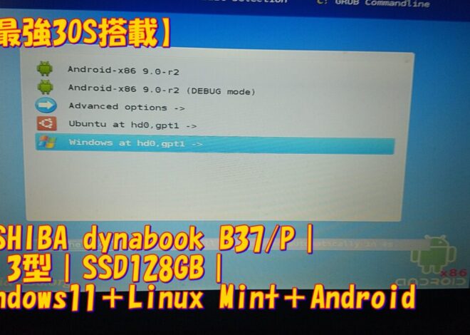 🔥Windows 11＋Android-x86＋Linux Mint搭載！仕事・アプリ・復旧を1台でこなす“最強3OS・プロ仕様PC”とは？