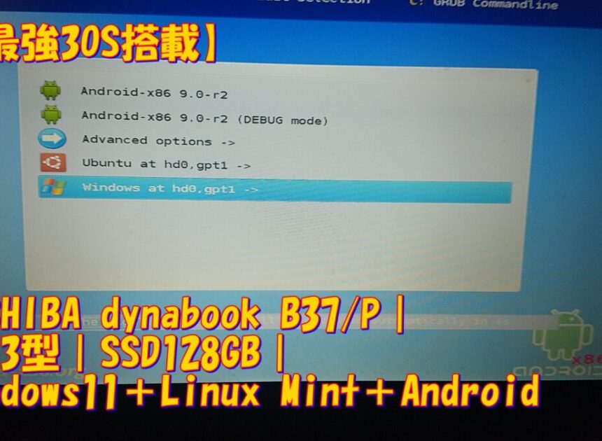 🔥Windows 11＋Android-x86＋Linux Mint搭載！仕事・アプリ・復旧を1台でこなす“最強3OS・プロ仕様PC”とは？