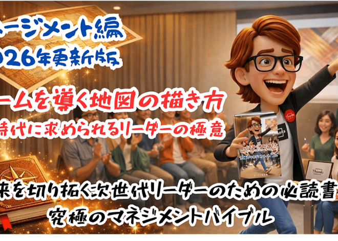 「チームを導く地図の描き方」新時代に求められるリーダーの極意《マネージメント編2026年更新版》