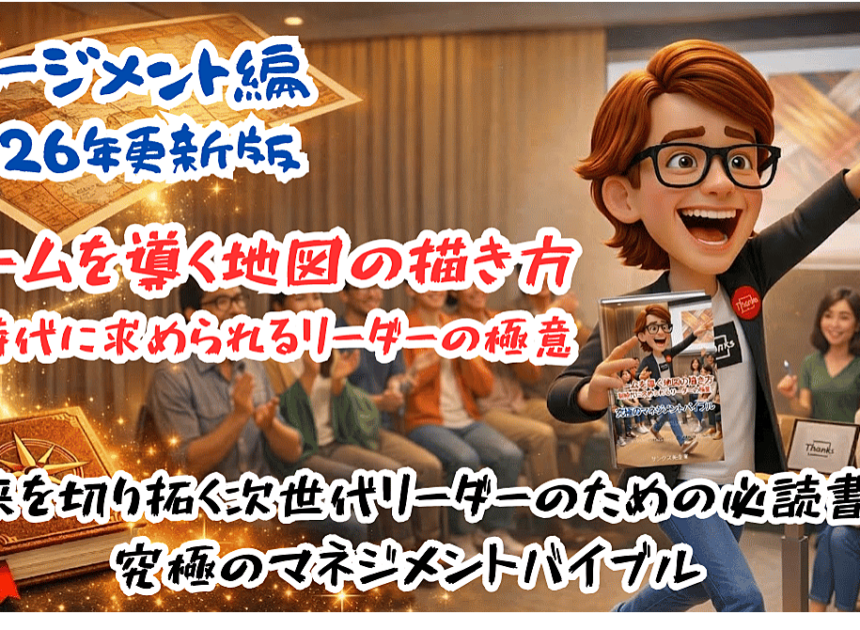 「チームを導く地図の描き方」新時代に求められるリーダーの極意《マネージメント編2026年更新版》
